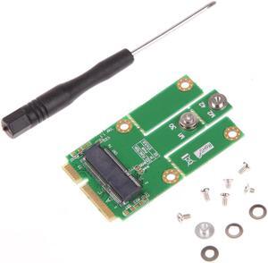 M2MP1 (M.2 NGFF to Mini PCIe (PCIe+USB Adapter) support Full size and half size mPCIe slot/Bluetooth Mini Card