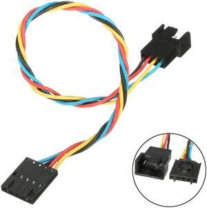 1Pc Dedicated Fan Adapter Conversion Line 5 Pin 4 Wire Interface Computer CPU Case Fan Connector Cable Adapter For DELL