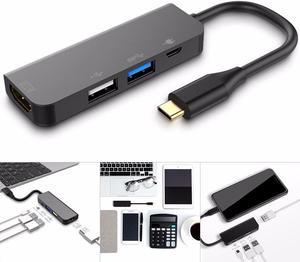 4 in 1 Multifunctional Adapter HDMI USB3.0 USB2.0 Micro-USB Hub Splitter for PC Computer EM88