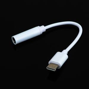1Pcs USB Type C to 3.5mm Jack AUX Headphone Audio Adapter Usb C to 3.5 Earphone Headset Audio Splitter Adapter Cable for Smartphone