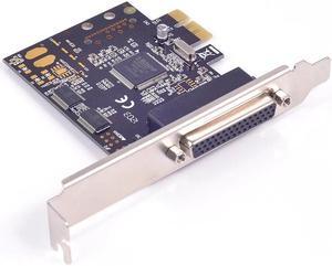 PCI-e PCI express to 2 Serial RS232+ 1 Parallel Ports PCIe I/O Card MosChip MCS9901