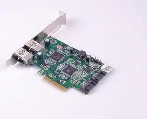 PCI-E to 2 Port SATA3.0 6Gb + 2 Port Super-speed USB 3.0 External Expansion Card