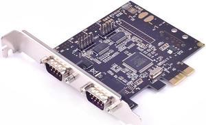 add on card PCI-Express I/O cards PCI-e to 4 Serial RS232 Ports expansion Card MosChip MCS9904