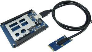 Mini PCI-e to ExpressCard 34 slot Adapter converter card 54mm Expresscard supported