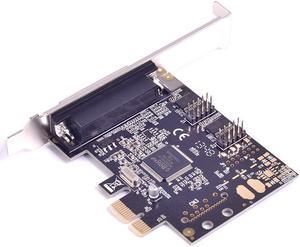 PCI-e 2 serial RS232 + 1 Parallel Ports PCIe I/O card MosChip MCS9901
