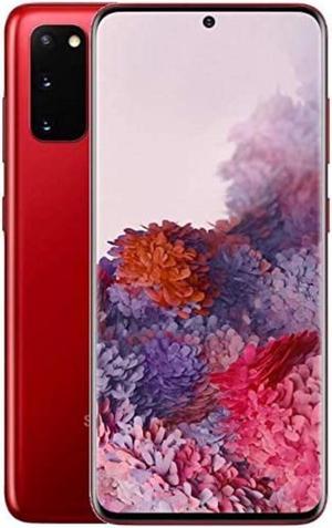 Samsung Galaxy S20 Plus DualSIM 128GB ROM  8GB RAM GSM  CDMA Factory Unlocked 4GLTE Smartphone Aura Red  International Version