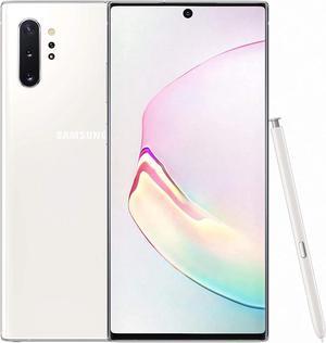 Samsung Galaxy Note 10+ Plus Dual-SIM 512GB ROM + 12GB RAM (GSM | CDMA) Factory Unlocked 4G/LTE Smartphone (Aura White) - International Version