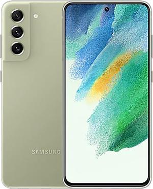 Samsung Galaxy S21 FE DualSIM 256GB ROM  8GB RAM GSM  CDMA Factory Unlocked 5G SmartPhone Olive  International Version
