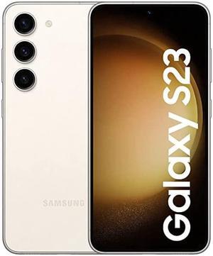 Samsung Galaxy S23 STANDARD EDITION Dual-SIM 128GB ROM + 8GB RAM (Only GSM | No CDMA) Factory Unlocked 5G Smartphone (Cream) - International Version