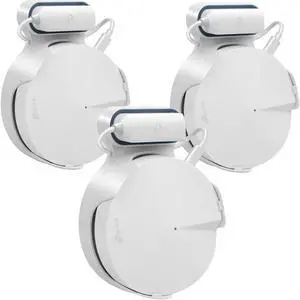 STANSTAR Wall Mount for TP-Link Deco M5 Whole Home Mesh WiFi System, Sturdy Bracket Holder for TP-Link Deco M5 Space Saving TP-Link Router Wall Holder Plug in Without Messy Wires or Screws(3pack)