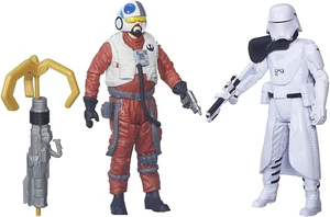 Star Wars: The Force Awakens 3.75 Inch 2 Pack Snap Wexley and First Order Snowtrooper Officer Star Wars: The Force Awakens 3.75 Inch 2 Pack Snap Wexley and First Order Snowtrooper Officer