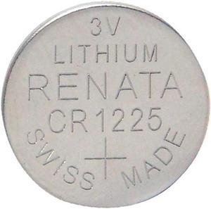 10 x CR1225 Renata 3 Volt Lithium Coin Cell Batteries