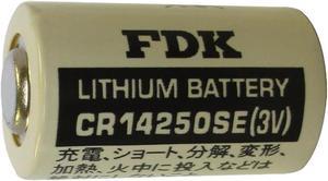 FDK Sanyo CR14250SE 3 Volt Lithium 1/2 AA Battery