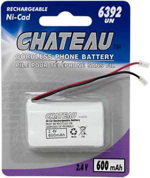 2 x 2.4 Volt NiCd 600 mAh Cordless Phone Batteries (6392 UN)