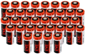 EVE CR123 3V 1450mAh Lithium Batteries, CR123A CR17345, 36-Pack EVE CR123 3V 1450mAh Lithium Batteries, CR123A CR17345, 36-Pack