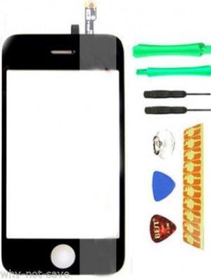 Touch Glass Screen Digitizer replacement Part for iphone 3GS 3 G S A1303 & tools