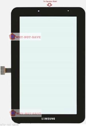 Touch Glass Screen Digitizer Replacement Part for Samsung Galaxy TAB 2 7.0 GT-P3113ts Black