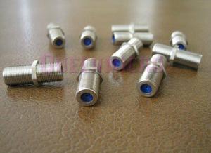 25 x 3GHz F type High Frequency Dual Female Coax Connector Inline Barrel Coupler