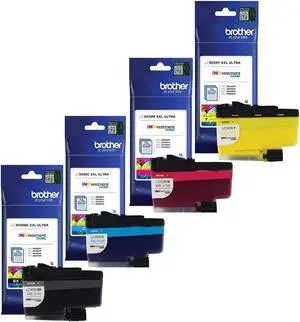 Brother LC3039 Ink Cartridge Extra High Yield 4 Pack BK/C/M/Y Combo - INKPAL CANADA