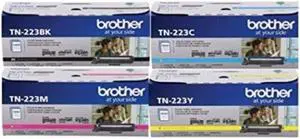 Brother TN223 Original Toner Cartridge Combo BK/C/M/Y - INKPAL CANADA
