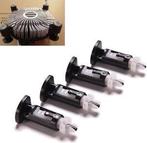 8PCS Hot LGA 775 CPU Heatsink Mount Pin Plastic Push Screw Cooler Cooling Fan Fastener for Intel Socket