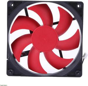 Portable Computer Double Head 12CM PC Computer CPU Cooling Fan Cooler Super Quiet Silent CPU Cooling Fan for PC