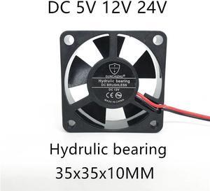 35MM Hydrulic bearing 3D Printer Fan 35x35x10MM 3.5cm fan Cooling fan DC 5V 12V 24V with 2pin