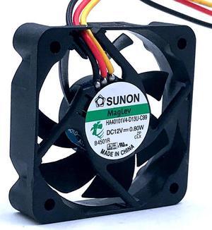 silent quiet 40mm fan new HA40101V4 D13U C99 DC12V 0.80W 4CM 4010 TV case axial cooling fan