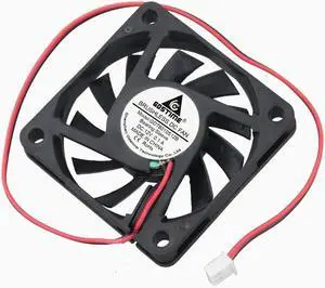 1 pcs 60x60x10mm DC 12V 60mm x 10mm 6010 6cm 2Pin Brushless Computer Case Cooler Fan PC CPU Cooling Radiator