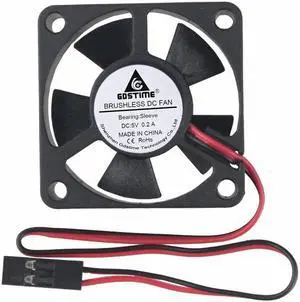 1 pcs 5V 35mm x 10mm Dupont 2Pin Small Brushless DC Cooling Fan 35x35x10mm 3.5cm 3510