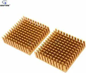 2pcs Heat sink 40*40*11mm Heatsink Aluminum Cooling Fan 40X40X11mm for IC Chip LED 40mm x 11mm