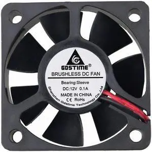 1 Pcs DC 12V 50x50x15mm 5cm Small Brushless Cooling Fan 50mm 5015 Silent PC Cooler Radiator