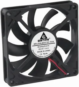 1 piece 8015 2Wire 2Pin DC 5V 3 inches 80mm x 15mm 8cm Machine Cooling Fan 80mm*80mm*15mm