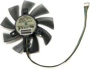 4PIN Computer GPU Alternative Cooler Fan For ASUS GTX460 GTX560 EAH6790 EAH6870 Graphics Card Cooling As Replacement