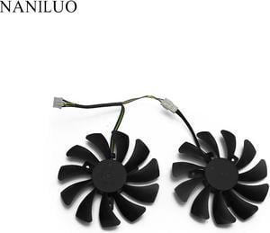 2pcs/set GTX 1060 P016 85mm VGA Cooler Fan for MSI GeForce GTX1060 6GT OC For INNO3D GTX 1060 video Graphics Card Cooling Fan