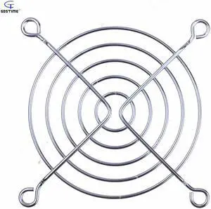 10 pcs Silver 80mm CPU Cooling Fan Grill 8cm Iron Net Metal Wire Finger Guard Protector for 80x80mm Cooler