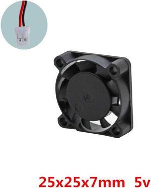 3pcs/lot 25x25x7mm 2507 mini fan 5V Brushless DC Fans Cooling FAN cooler for Electronic 3D printer heat dissipation