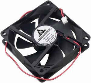 2PCS DC 24V 2 Pin 8020 8CM 80MM 80x80x20mm Brushless Cooling Fan