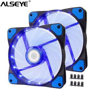 PC Cooling Fan 120mm Cooler Altra Quiet 3/4pin LED Case Fan for Computer 1300RPM 12v Fans