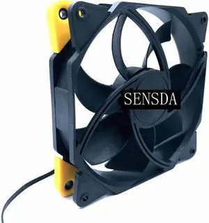 F123 computer case 12 V power supply fan Ultra quiet 12 cm Cooling Fans hydraulic bearing speed 1200 super mute 47CFM