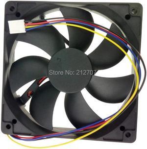 120mm 120x25mm 12V 4Pin DC Brushless PC Computer Hydraulic Bearing CPU Cooling Fan