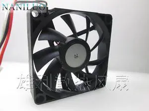 For 2806RL 09W B19, CBF DC 7V 0.08A 3 wire 3 pin connector 70mm 70x70x15mm Server Square Cooling Fan