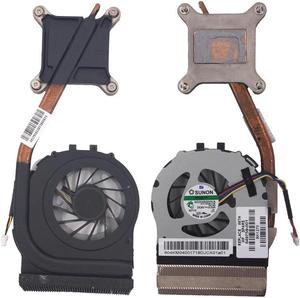 Laptop Cooling Fan for HP 2740 2740P 2760P Heatsink 597840 001 CPU Cooler/Radiator Repair Replacement