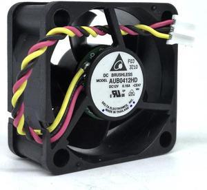 40mm fan 40X40X20 mm New For Delta aub0412hd mute fan 4cm 4020 DC 12V 0.16A 3 Pin computer chassis power cooling fan
