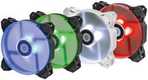 ID COOLING SF 12025 12cm Temperature Controlled Water Cooled Chassis Mute Fan Red Blue Green White LED