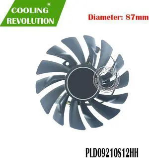 PLD09210S12HH 12V 0.40A 4Pin 87mm GTX1060 Mini For MSI GTX 1060 AERO ITX Graphics Card Cooler Cooling Fan