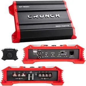 Crunch Ground Pounder 1 x 750 @ 4 Ohms 1 x 7500 @ 2 Ohms N/A @ 1 Ohms Class A/B Crunch Ground Pounder 1 x 750 @ 4 Ohms 1 x 7500 @ 2 Ohms N/A @ 1 Ohms Class A/B