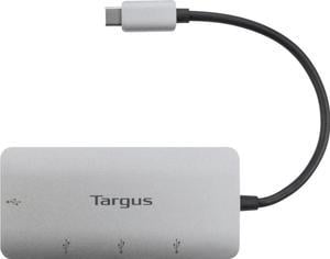 Targus USB-C to 4-Port USB-A Hub - USB Type C - External - 4 USB Port(s) - 4 USB 3.0 Port(s) - PC, Mac, Chrome - ACH226BT