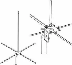 FIRESTIK 2MCKB Firestik 4' (122cm) 2-Meter Mobile Base Antenna