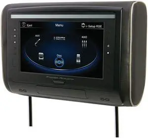 POWER ACOUSTIK HDVD-94 Power Acoustik 9 Headrest DVD 3 Color Skins